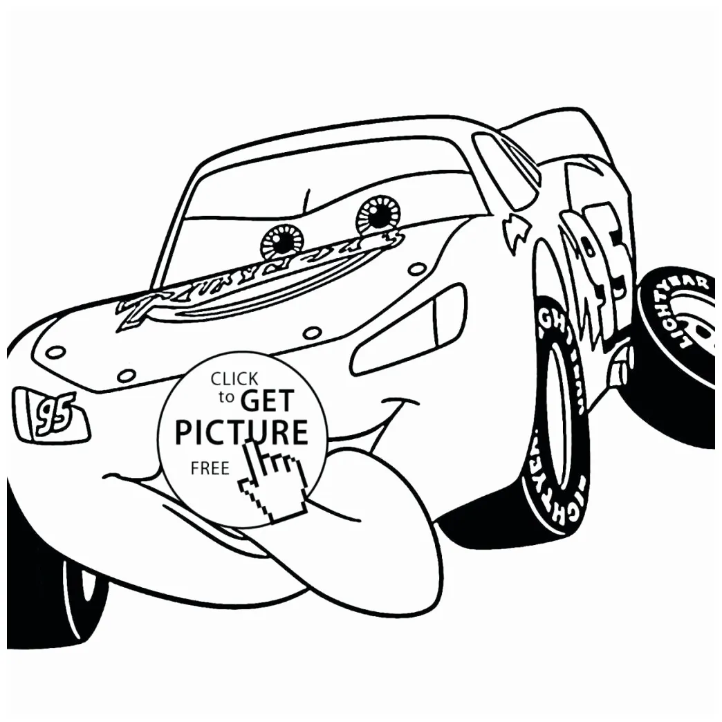 Free Lightning McQueen Coloring Page: Fun Printable!