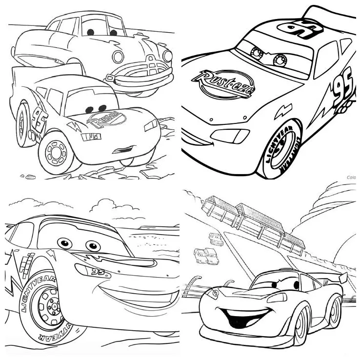 Lightning Mcqueen Coloring Page Printable - prntbl.ieolayaherrera.edu.co