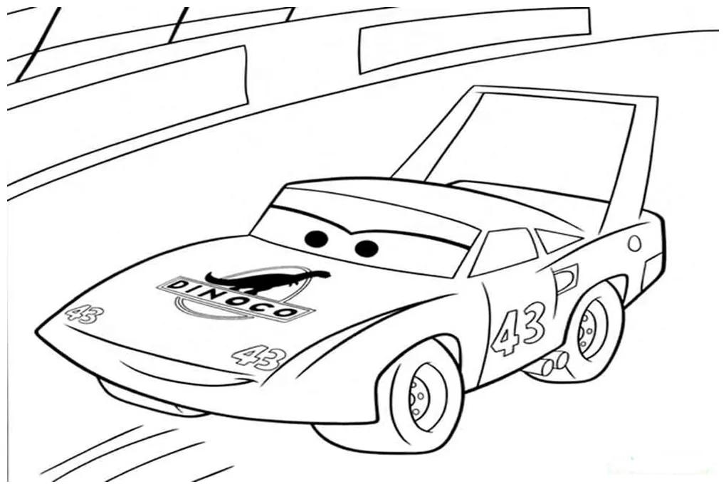 Lightning Mcqueen coloring pages - Free coloring pages