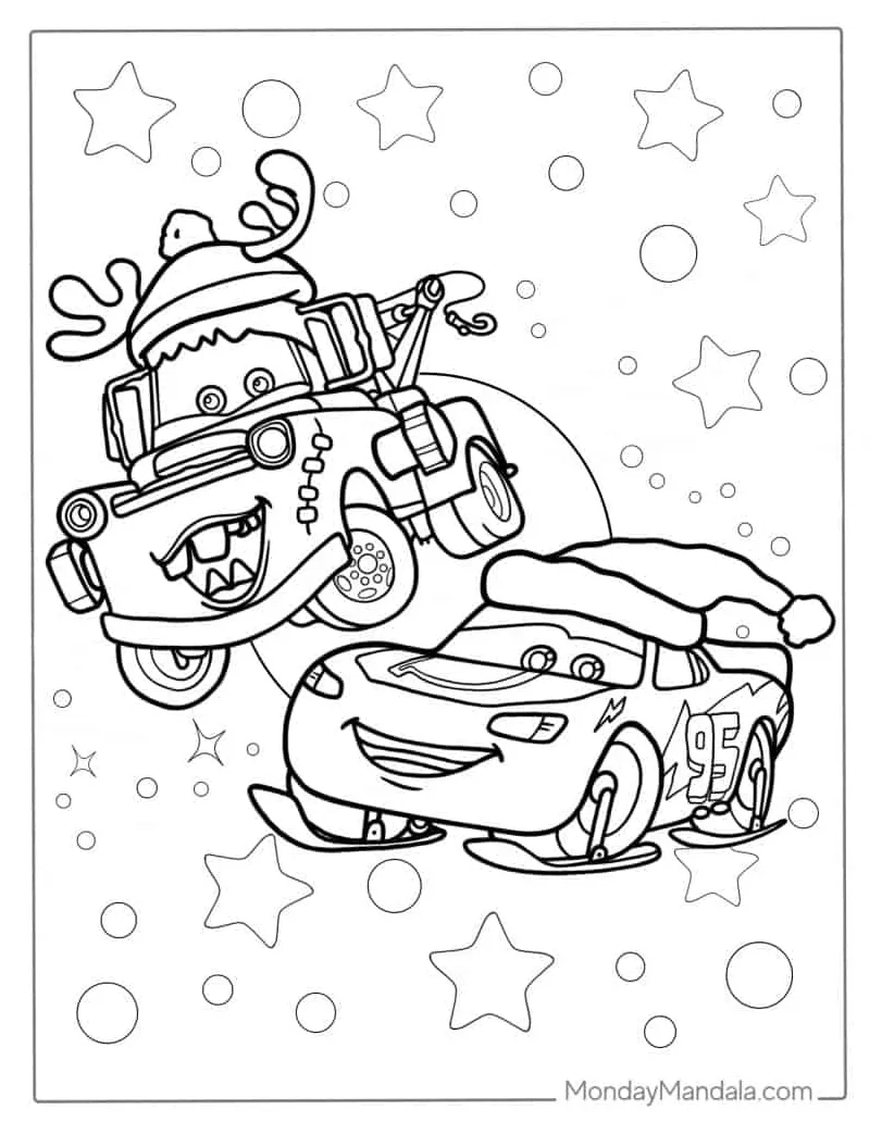 Cute Lightning Mcqueen Coloring Page Cars Coloring Pages