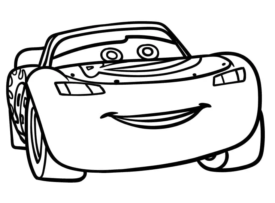 Amazing Lightning McQueen coloring page - Download, Print or Color