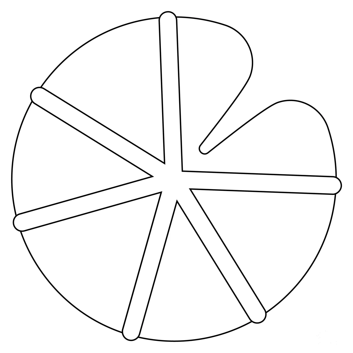 Lily Pad coloring page - ColouringPages