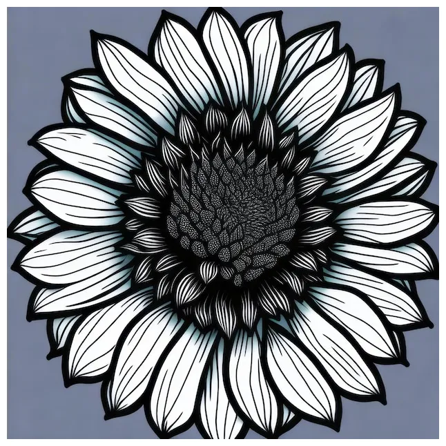 Premium ai coloring page line art