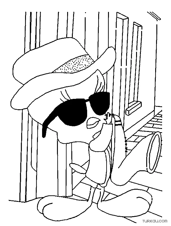 Saxophone Coloring Page » Turkau