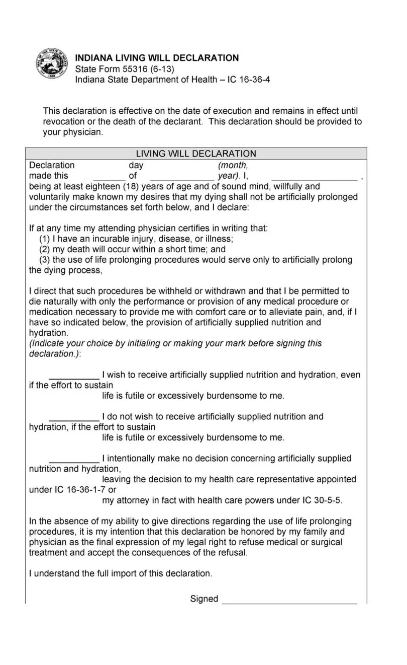 50 Free Living Will Templates & Forms [Word] ᐅ TemplateLab