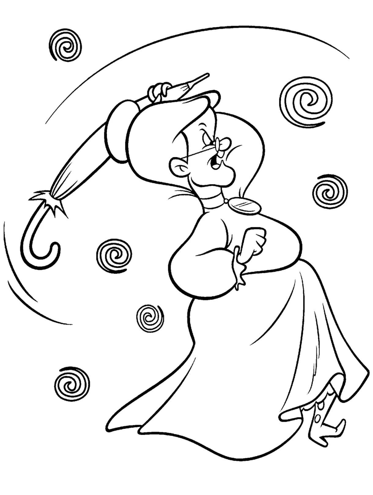Looney tunes spot coloring pages