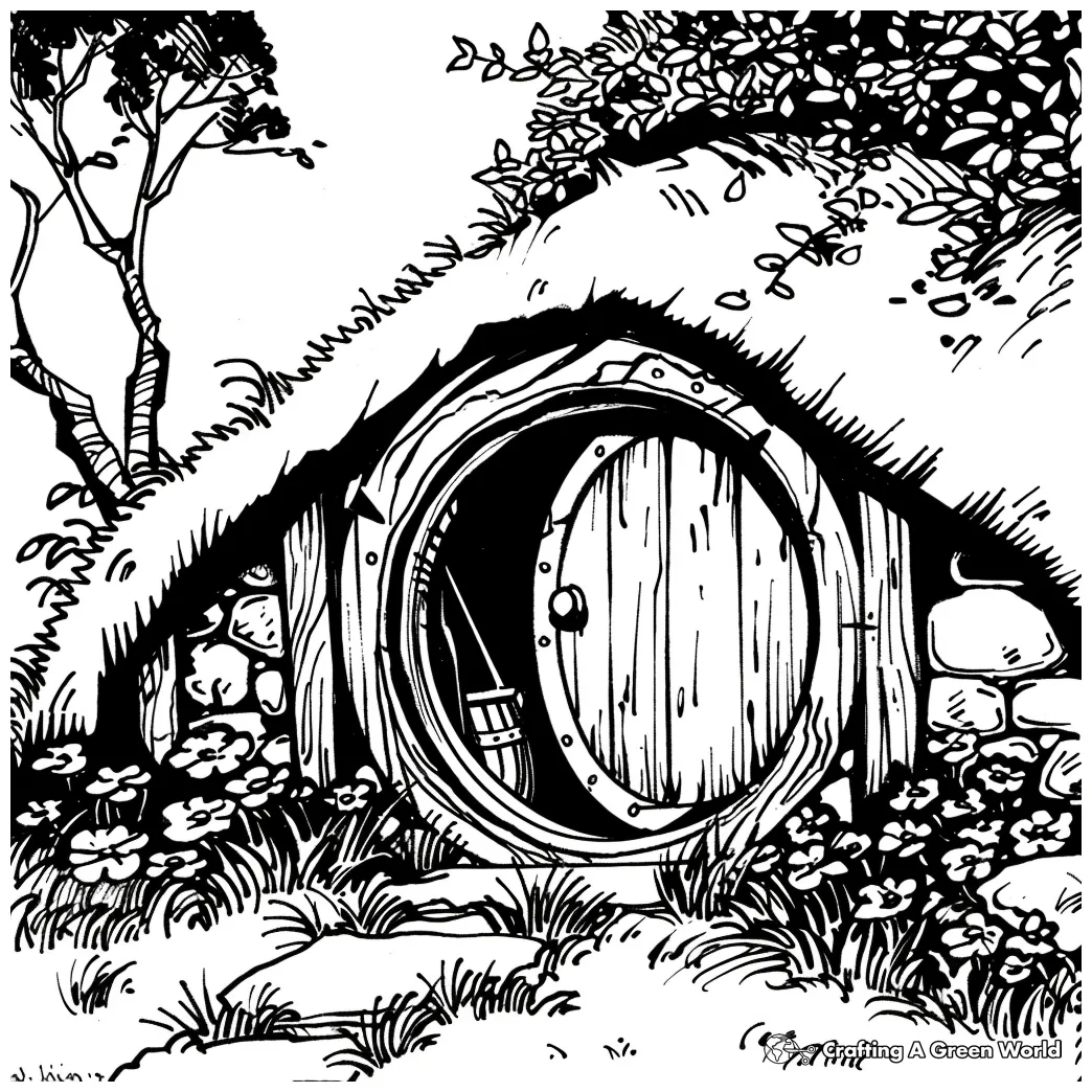 Printable lord rings coloring pages [2025]