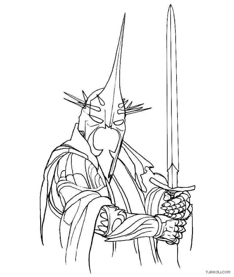 Lord Of The Rings Goblins Coloring Page » Turkau