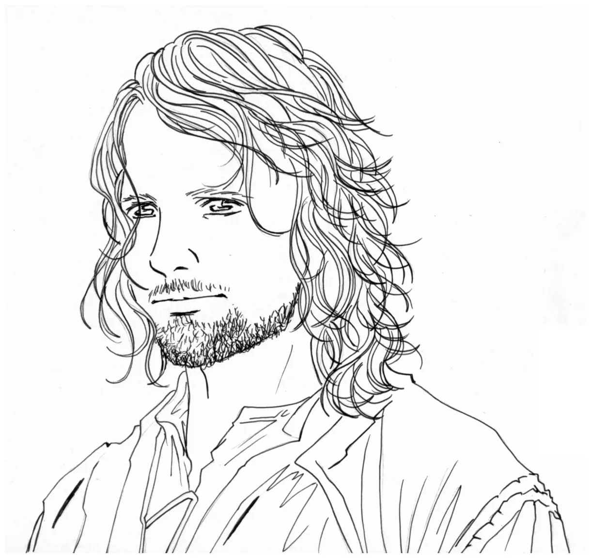 Lord Of The Rings Coloring Page | Coloring Pages