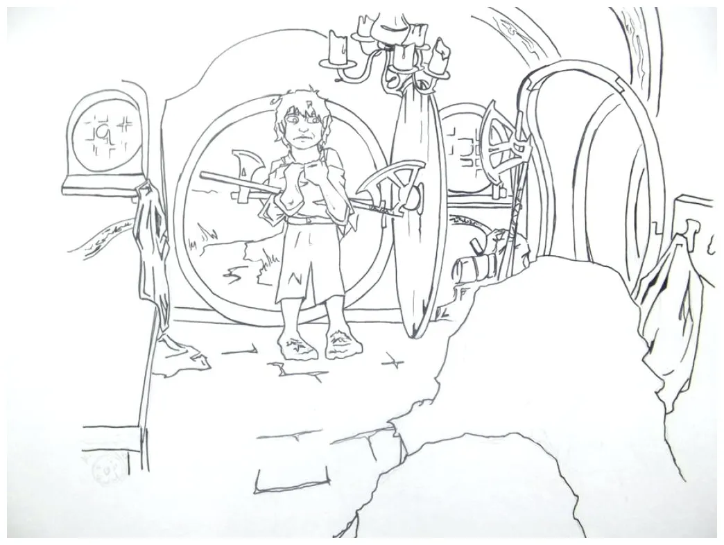 Hobbit coloring pages at getcolorings free printable colorings