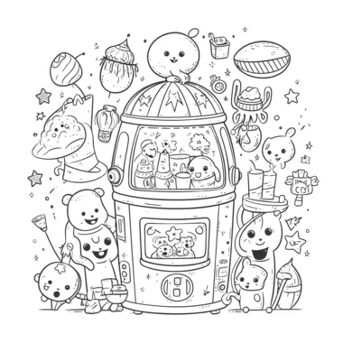 Live lottery coloring page png transparent s