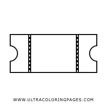 Ticket coloring page ultra coloring pages