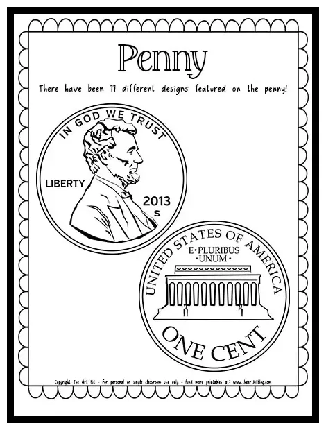 Penny coloring page bolt penny coloring pages #515562