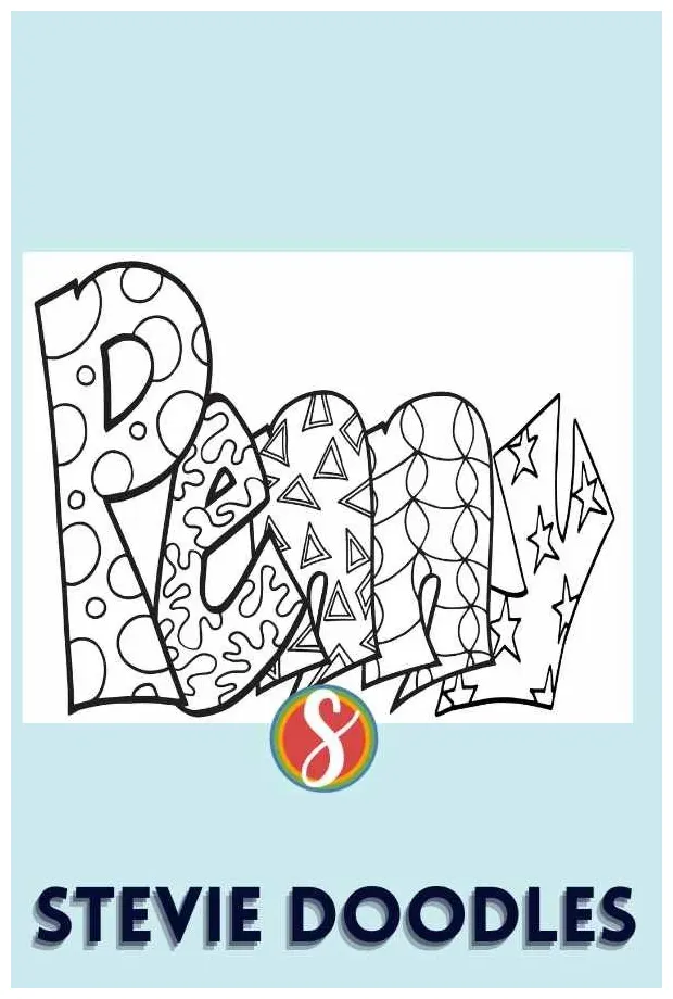 Penny coloring pages