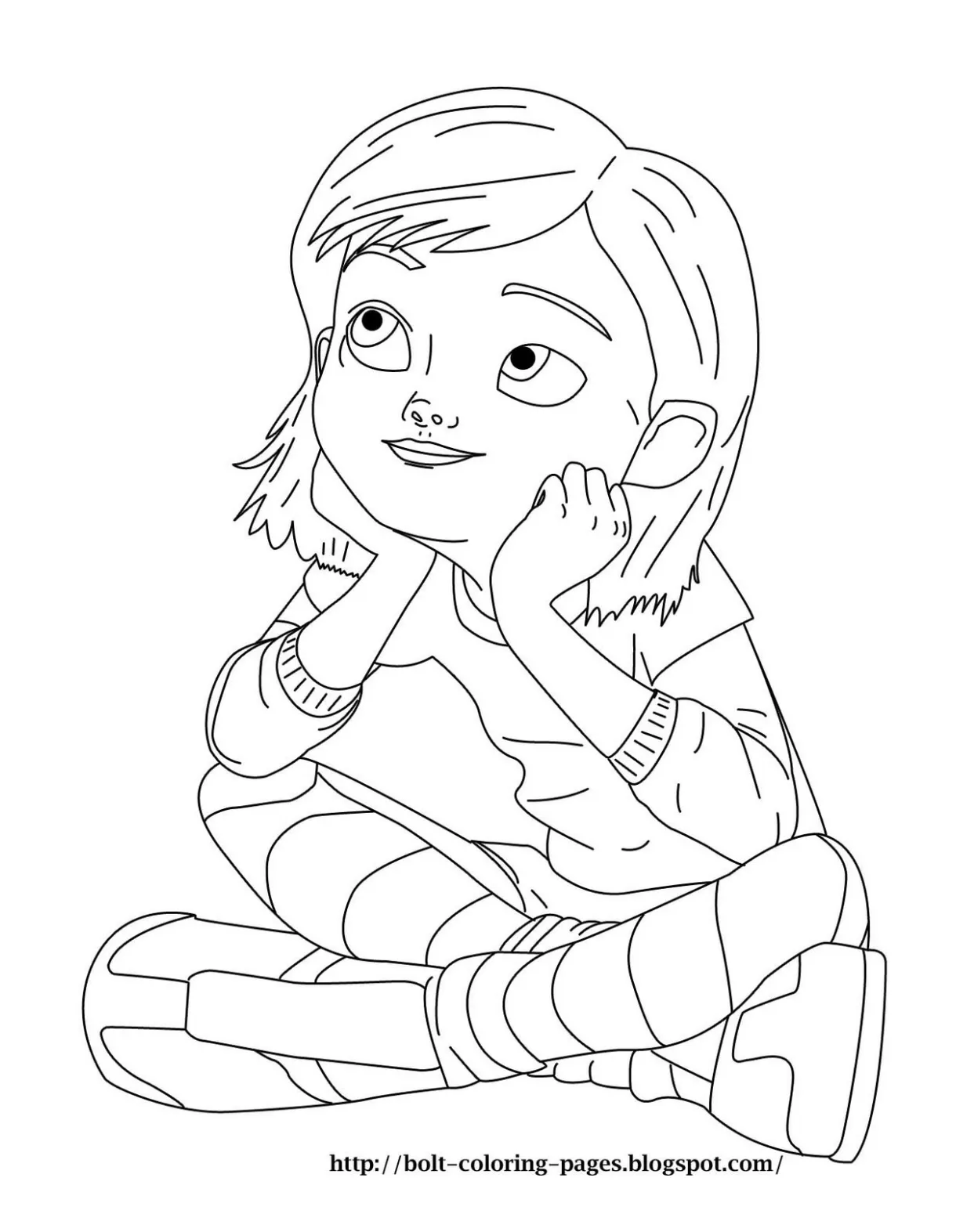 Penny coloring page at getcolorings free printable colorings