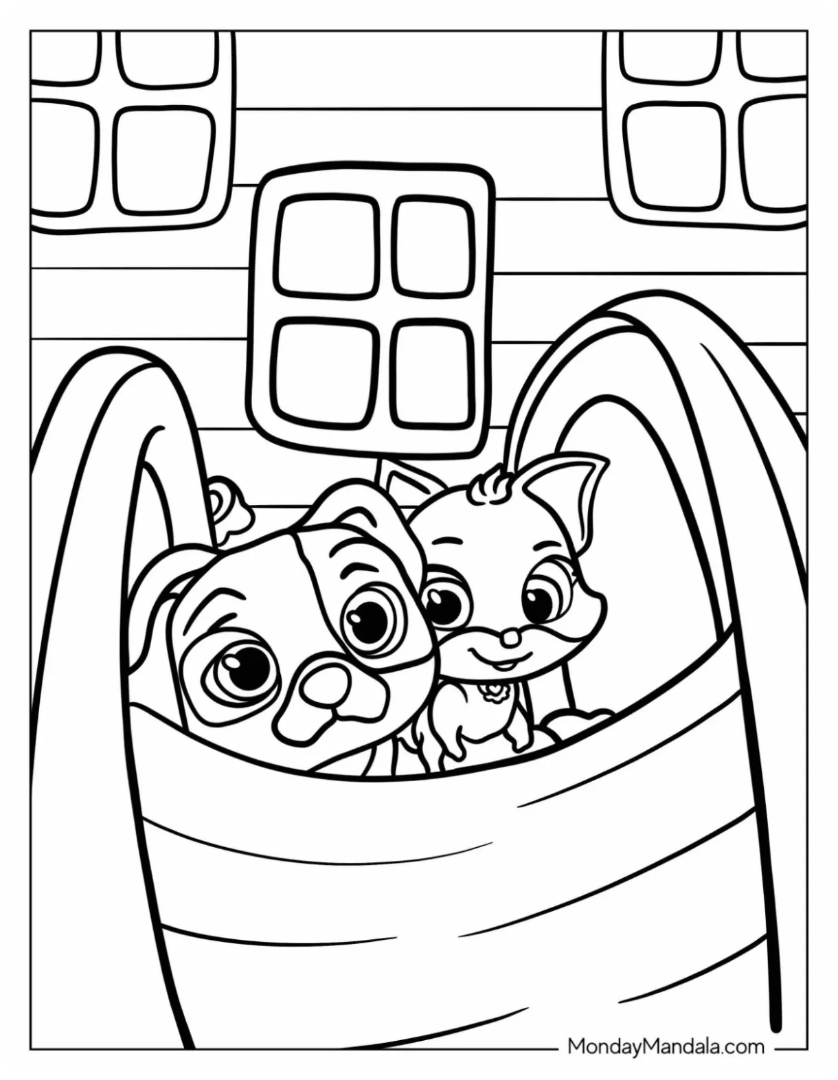 Penny coloring pages [2025]