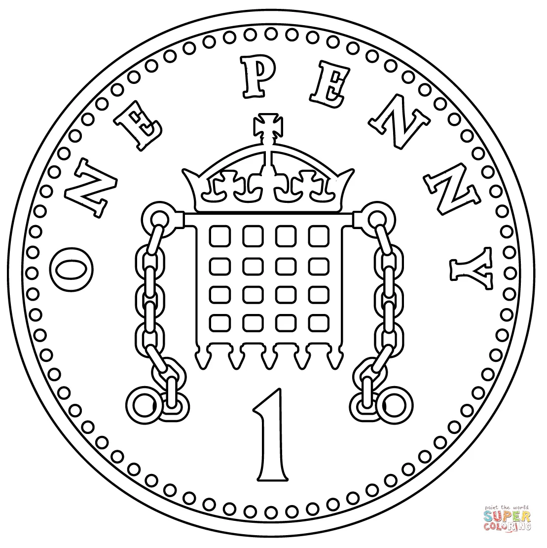 Penny coloring page free printable coloring pages