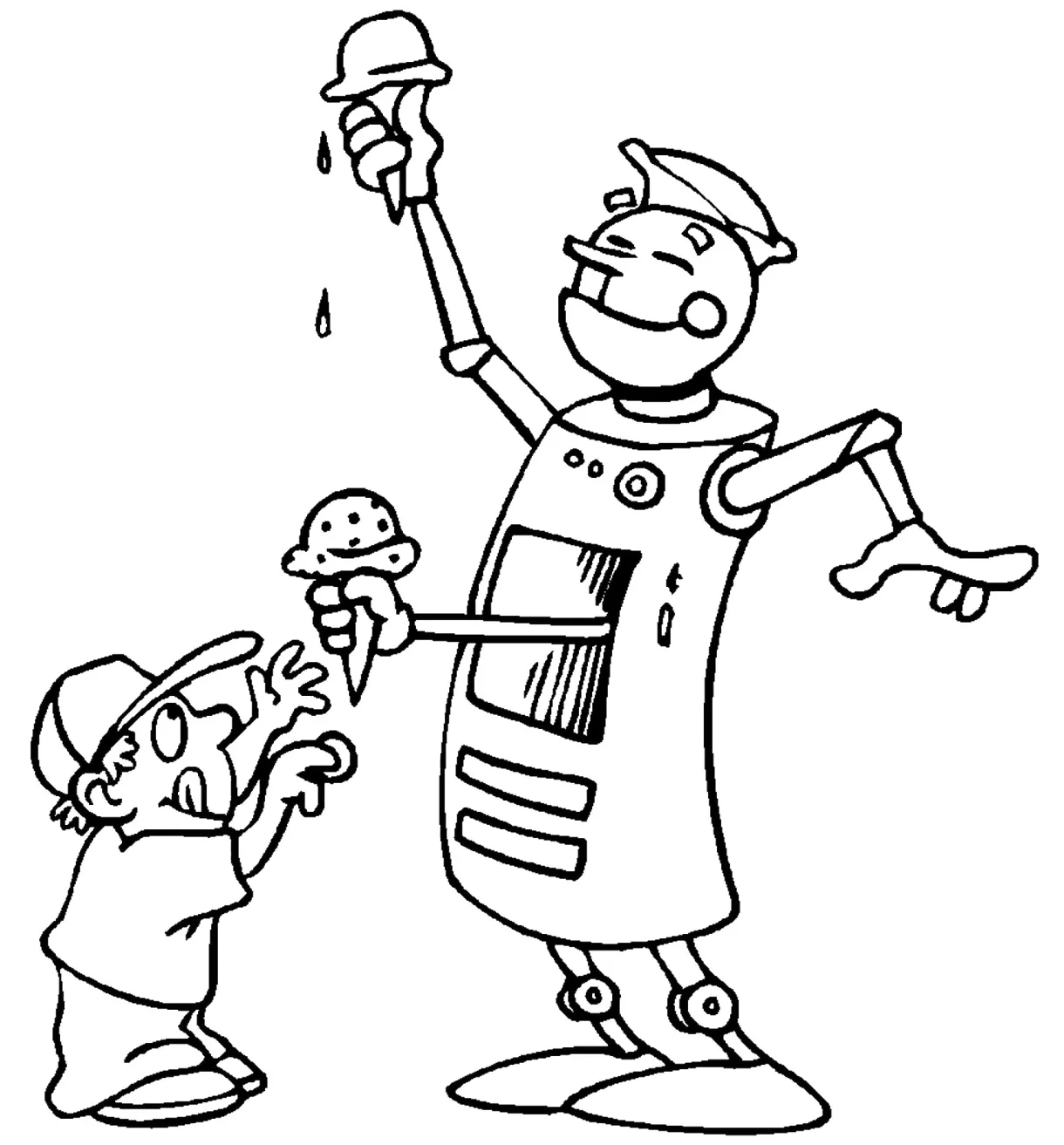 Mad Scientist Coloring Page at GetColorings.com | Free printable