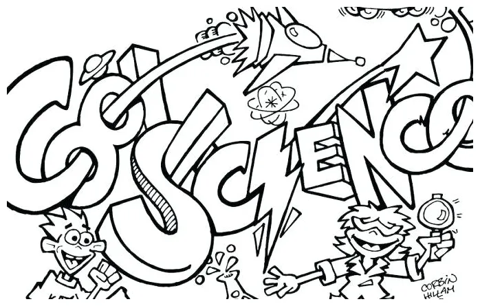 Mad Scientist Coloring Page at GetColorings.com | Free printable