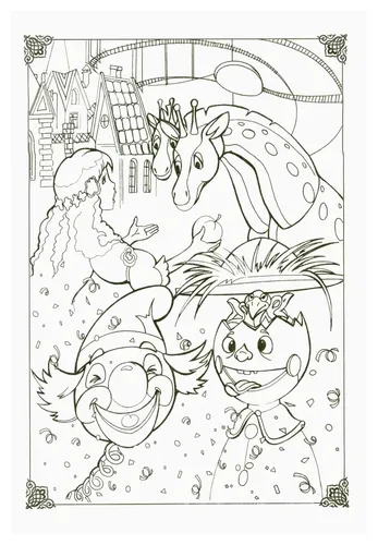 Marie with free printable coloring pages