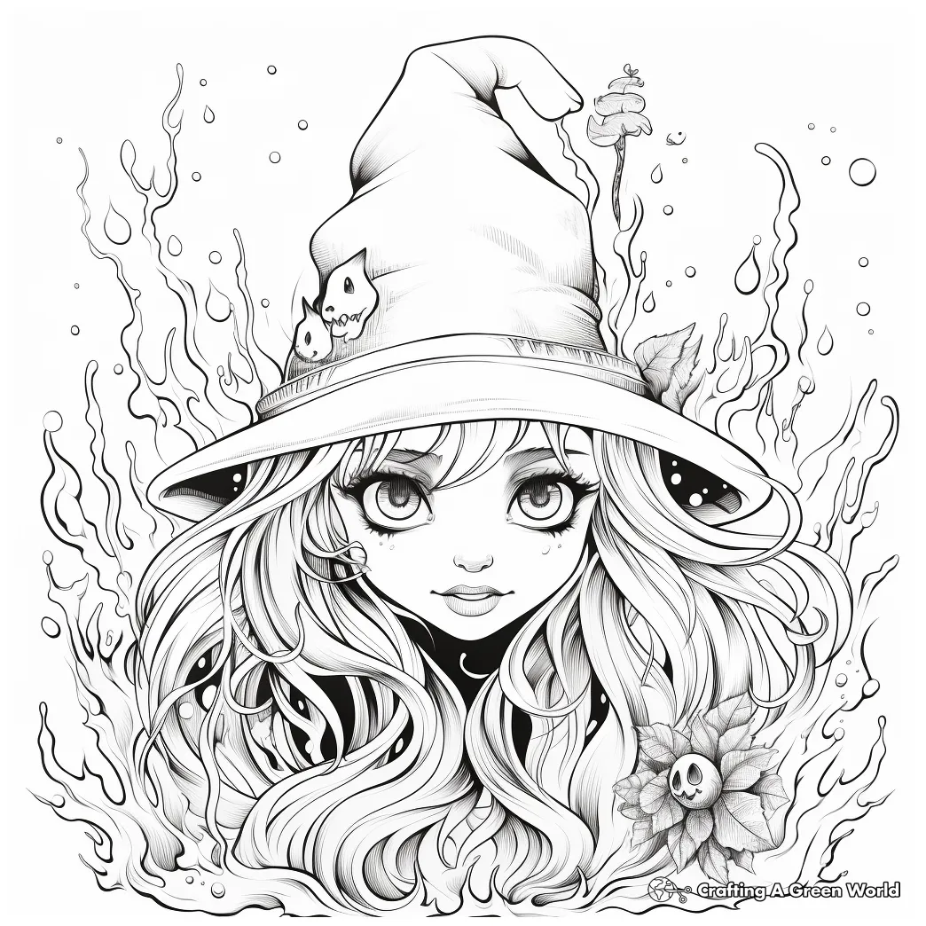 Magical coloring pages free & printable!