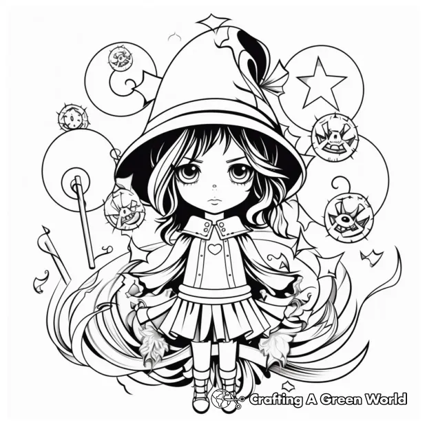 Magical coloring pages free & printable!