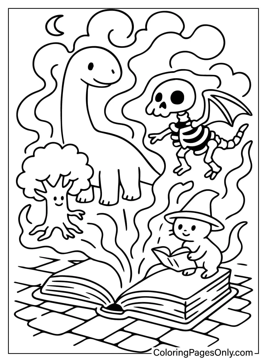 30+ magical book coloring pages free printable pdf & online coloring printable coloring page