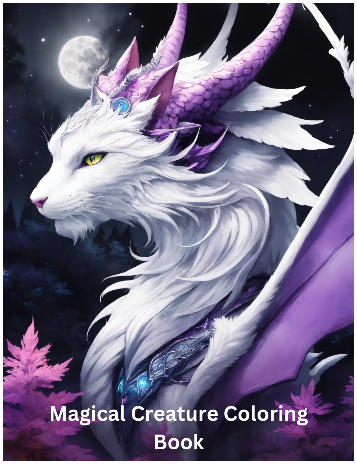 Magical creature coloring book by ma predivauth