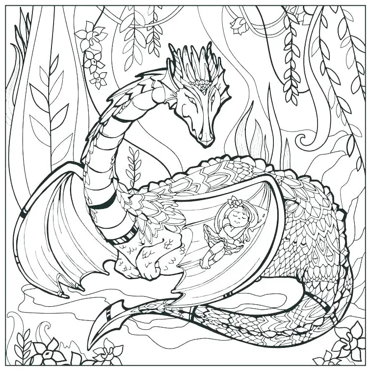 Magical creatures coloring pages at getcolorings free printable