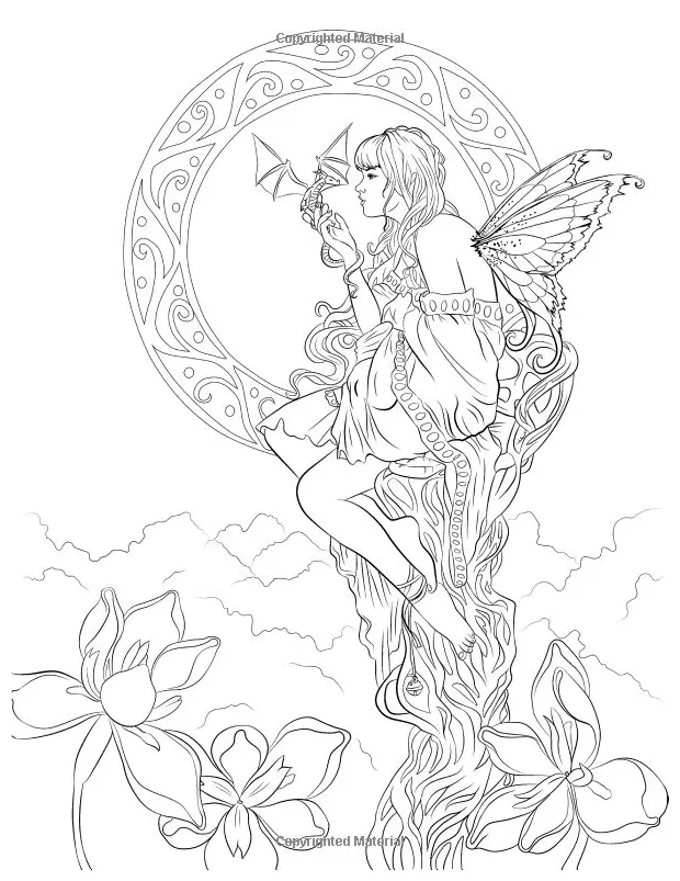 Magical creatures coloring pages at getcolorings free printable