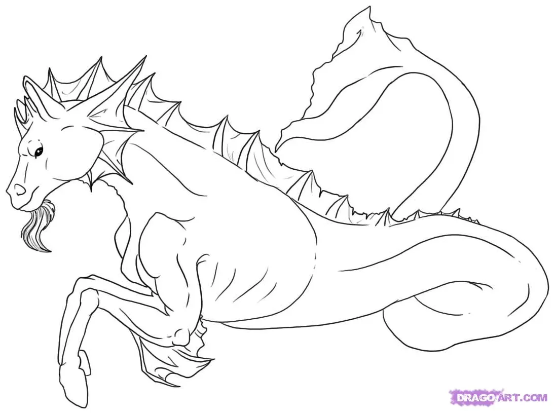 Magical creatures coloring pages at getcolorings free printable