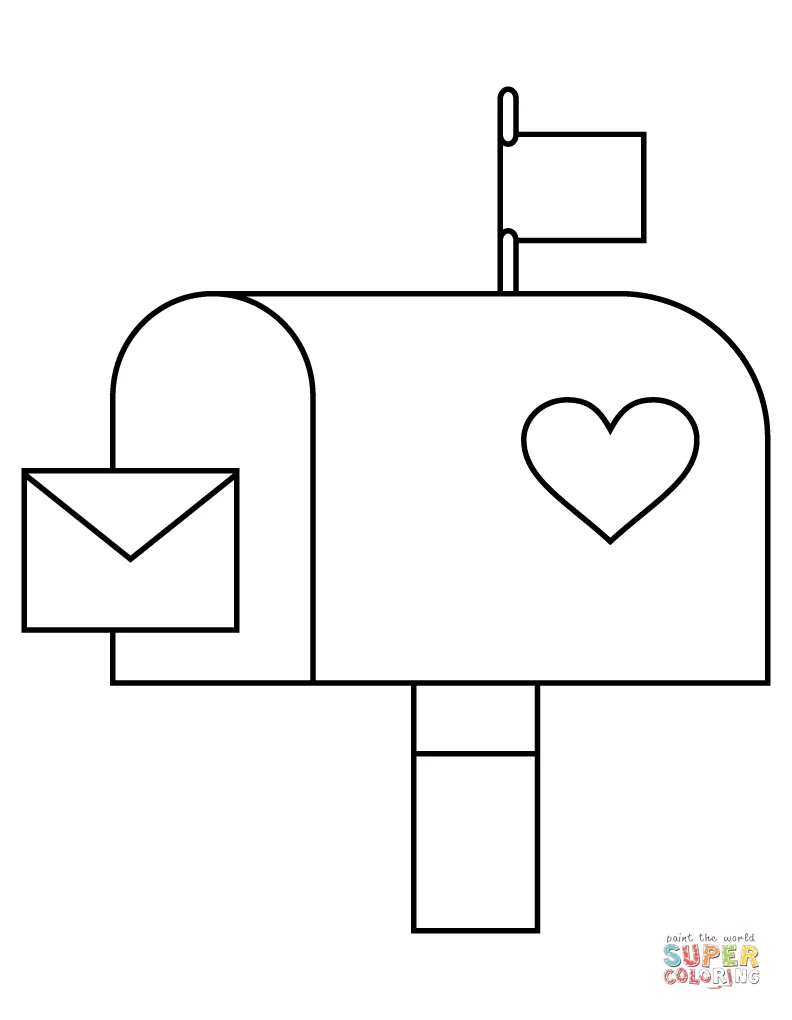 Valentine's day free printable coloring pages