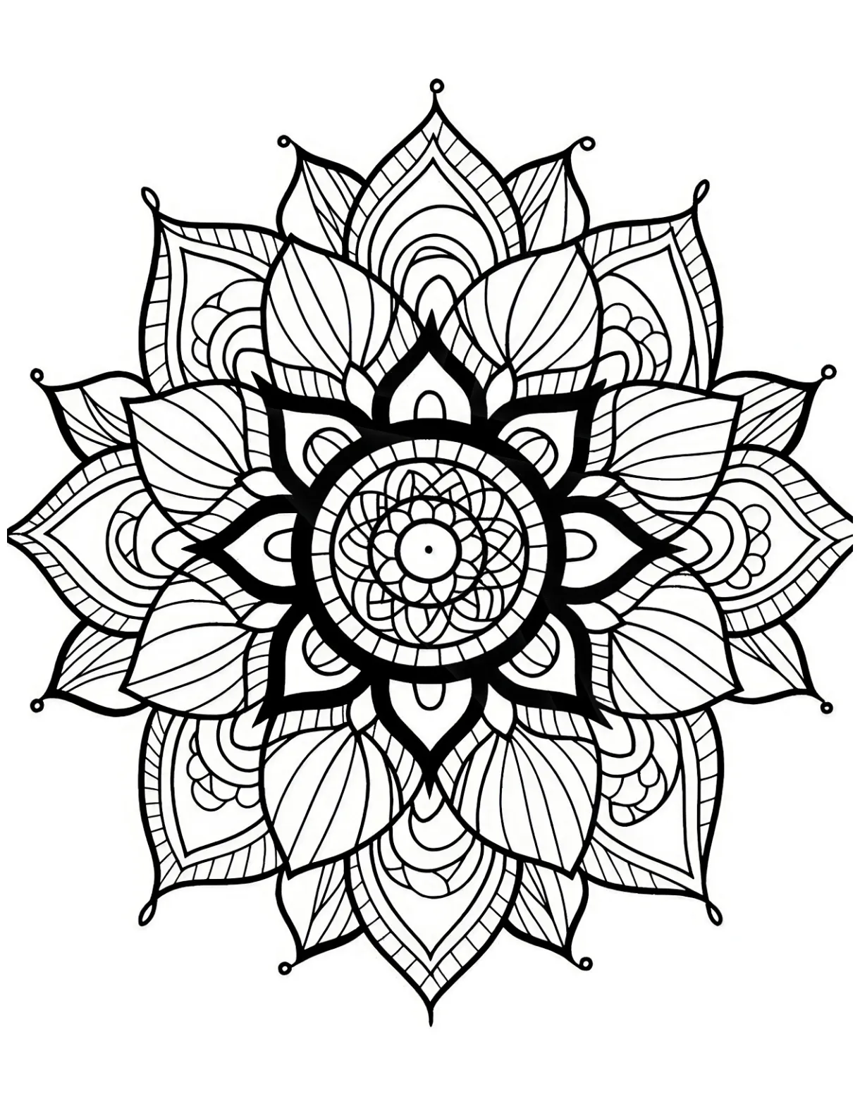 59 Mesmerizing Mandala Coloring Pages For Kids And Adults - Our Mindful