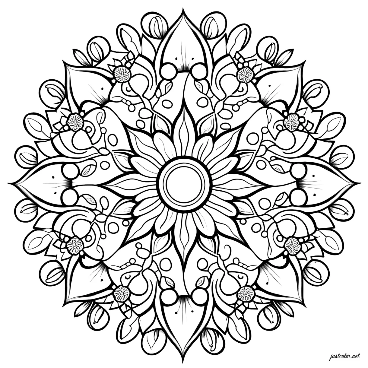 Drawing easy mandala at loretta sams blog