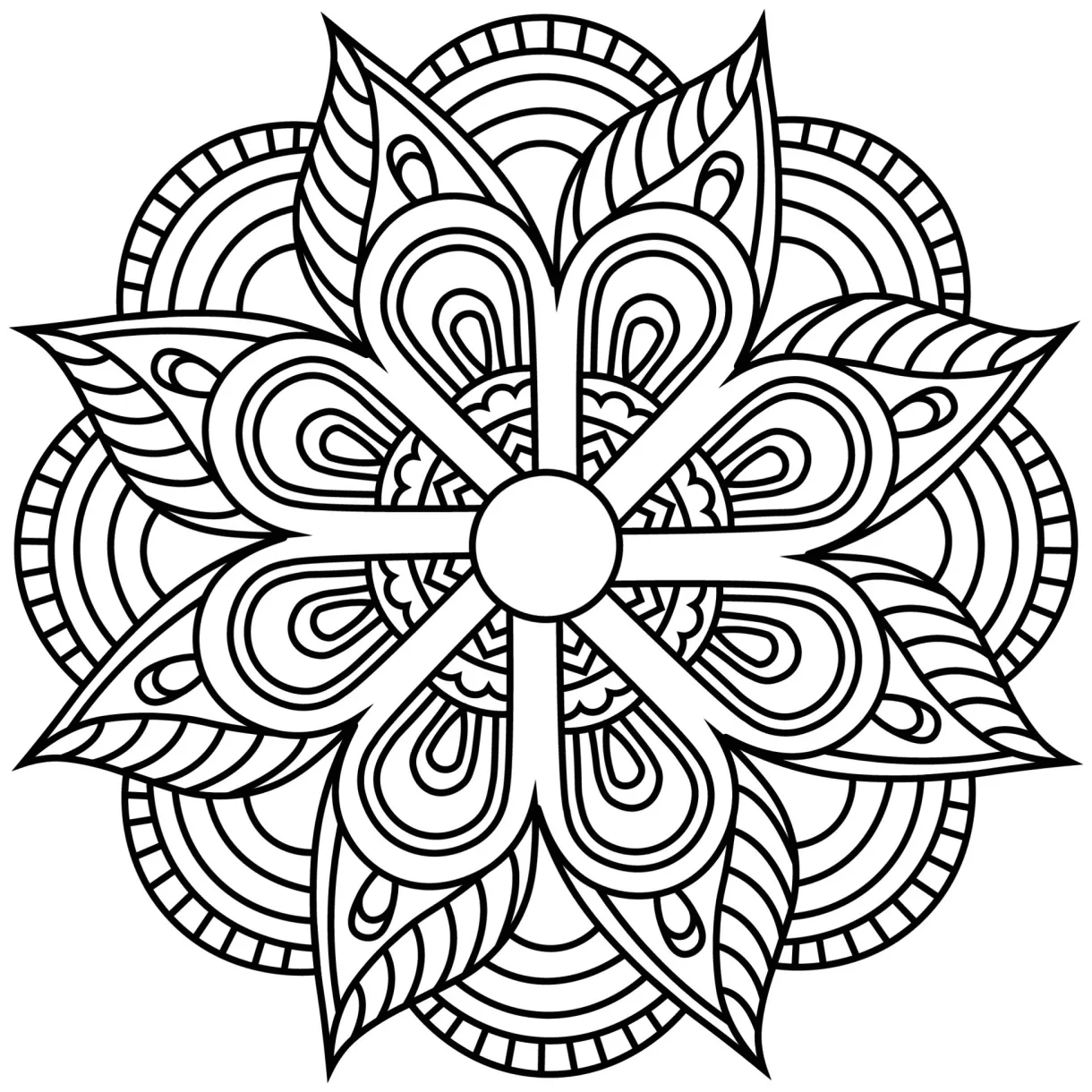 Free printable mandalas