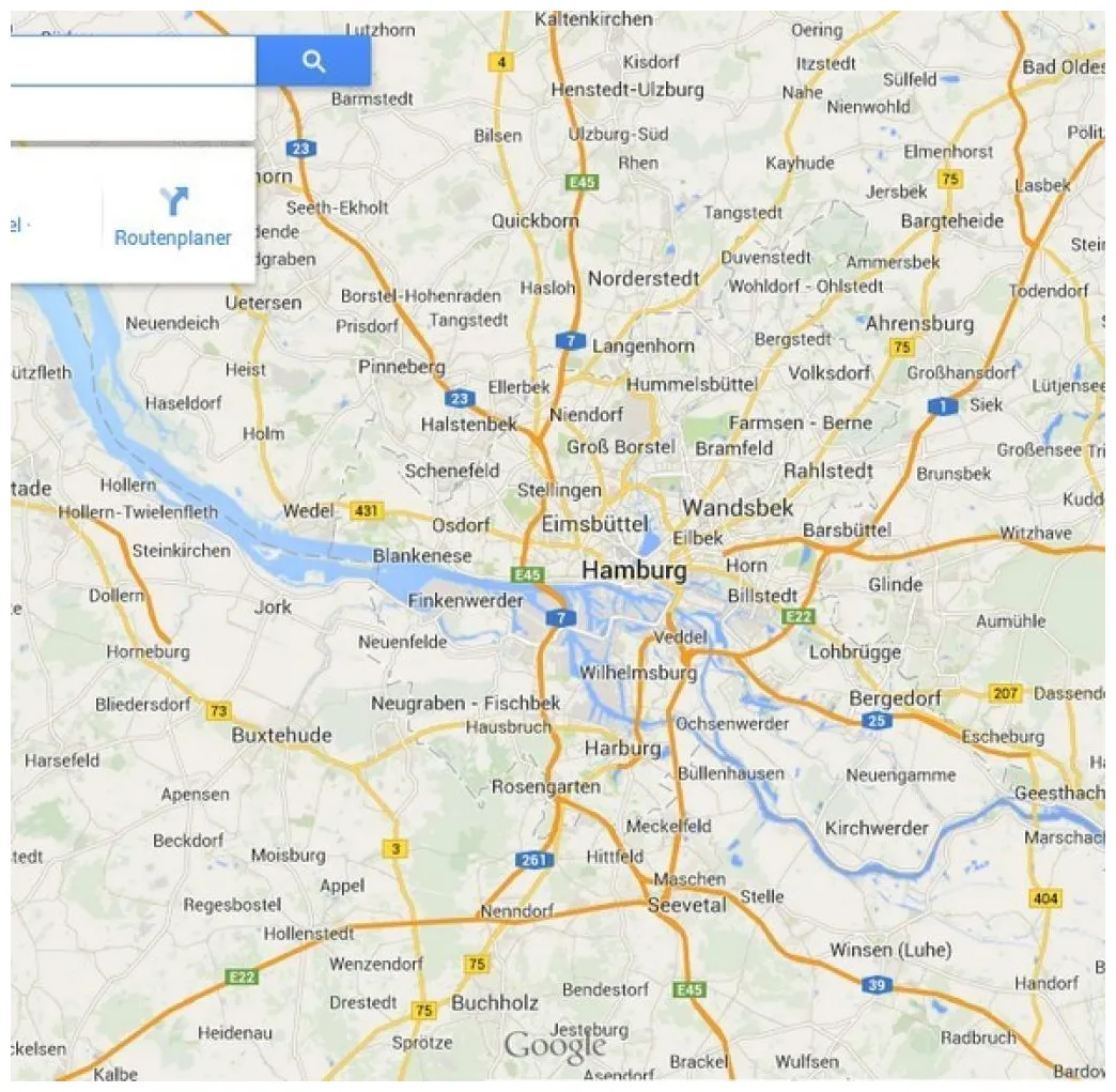 Kartendienst das ist neu bei google maps bilder & fotos welt