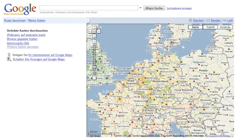 Google maps mit neuem design googlewatchblog
