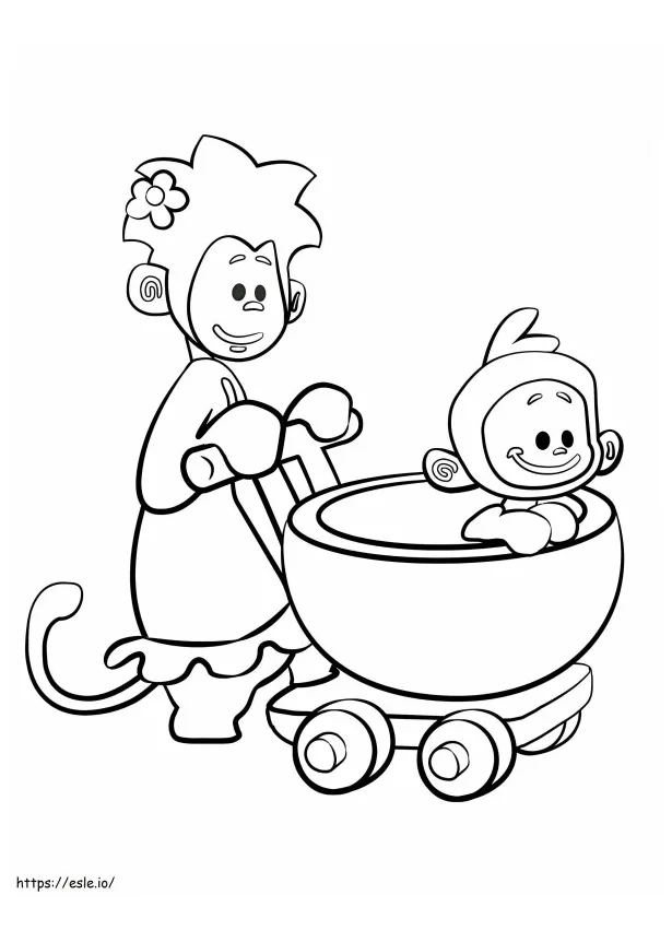 Maracas Music coloring page