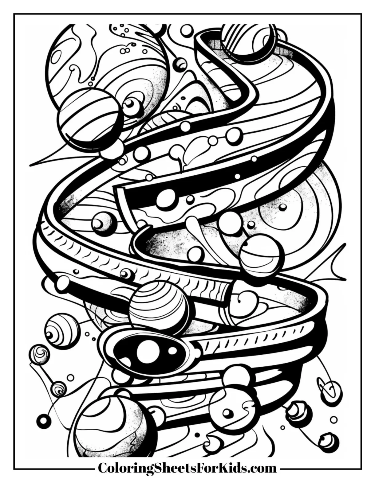 Marbles Coloring Pages (Free to Download) - Coloring Sheets For Kids