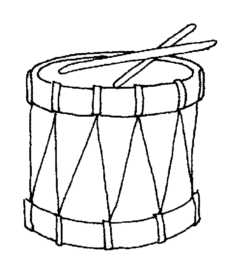 Add color to your rhythms with drum coloring pages