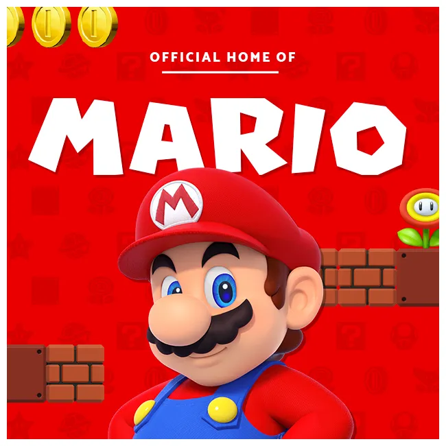 The official home of super mario™ home