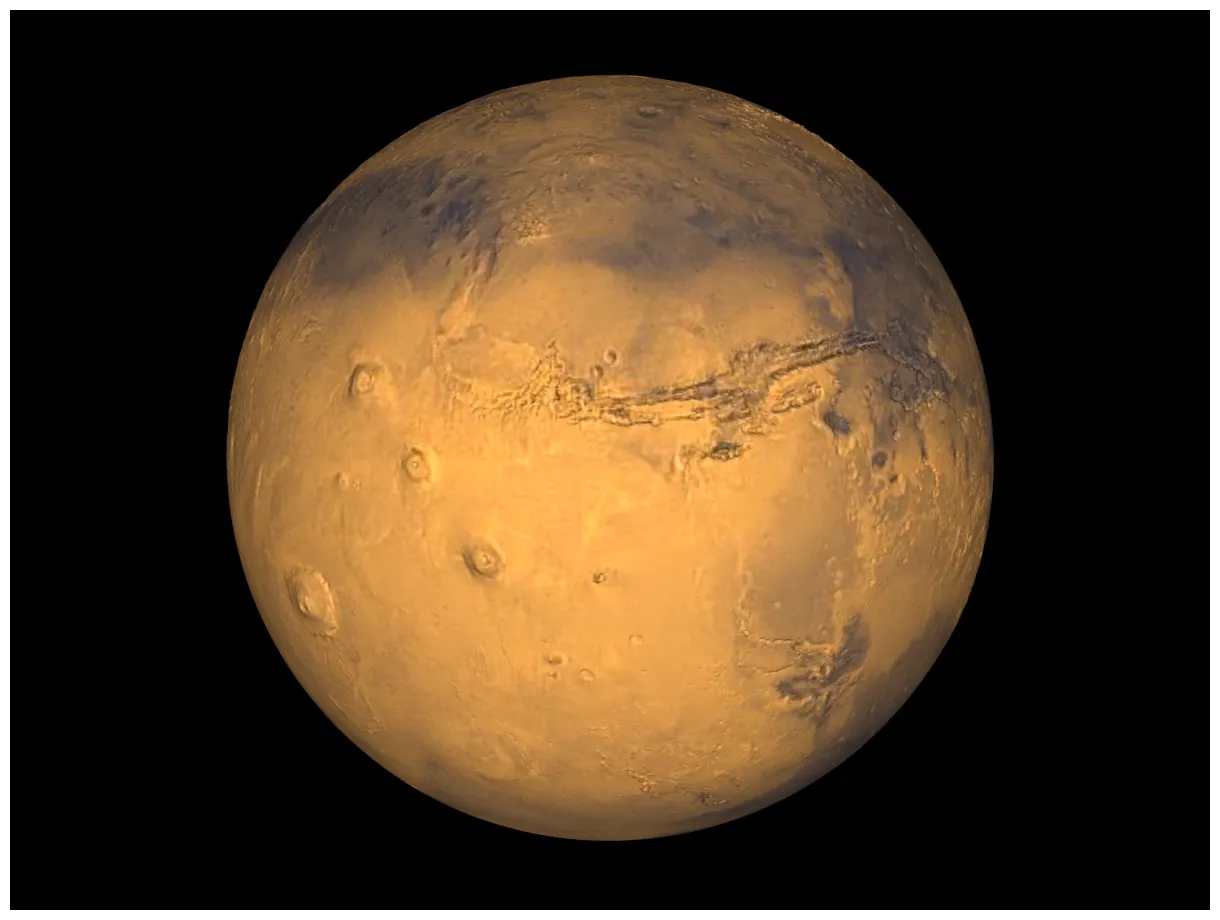 Picture of mars in color at mildred mcnutt blog