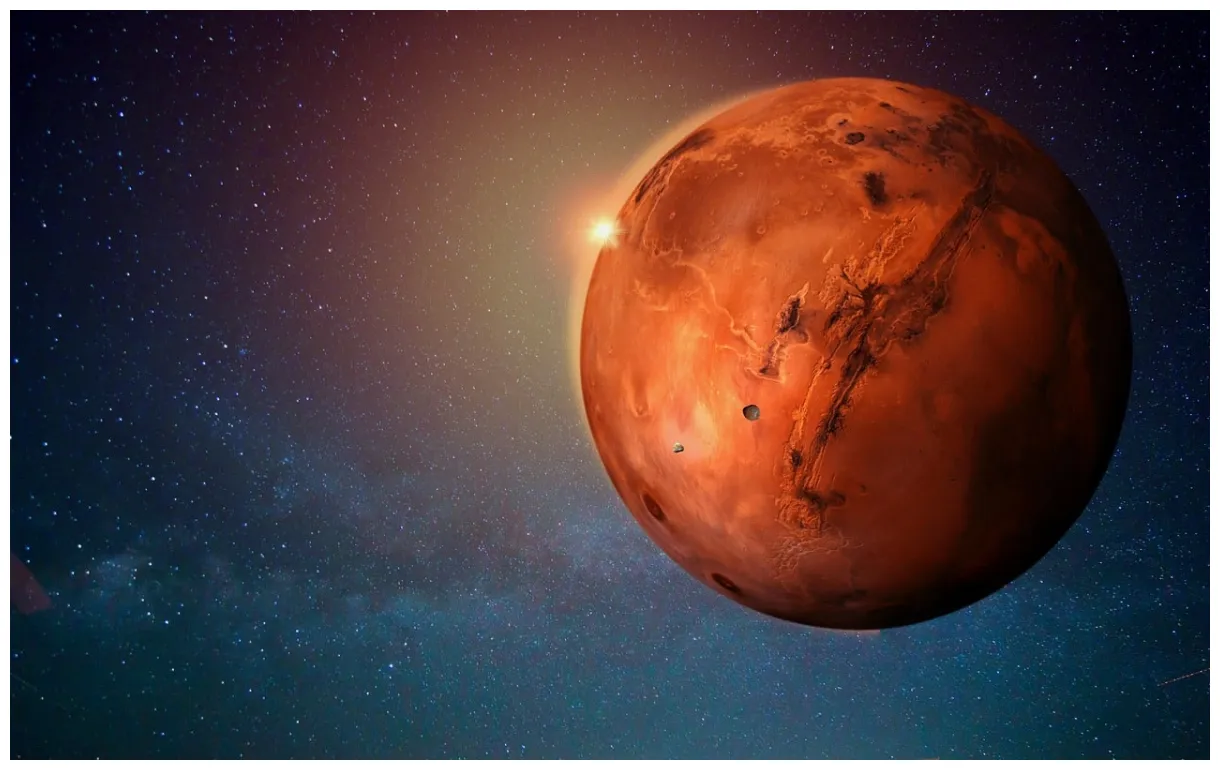 Mars a peut-être abrité un glacier