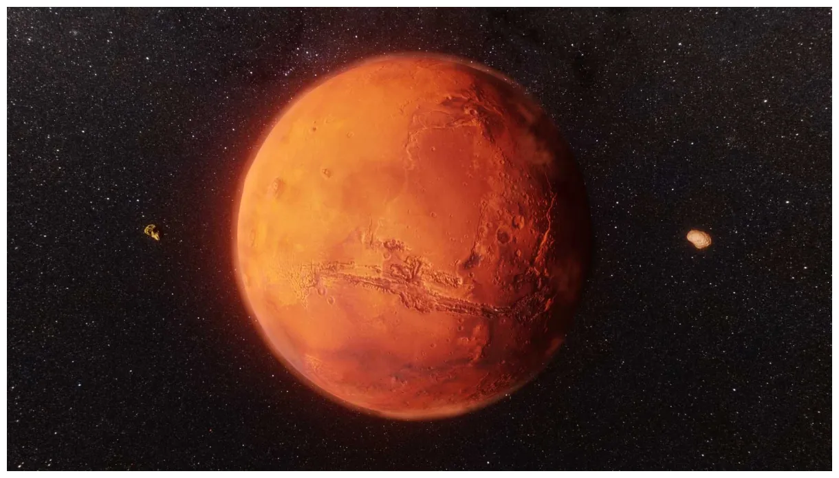 Feiten over mars de temperatuur op mars de zwaartekracht op mars