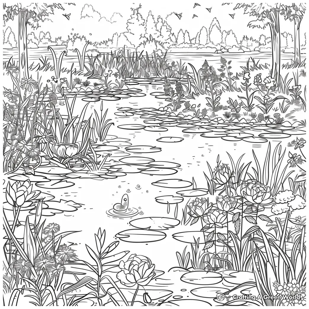 Marsh plants coloring pages [2025]