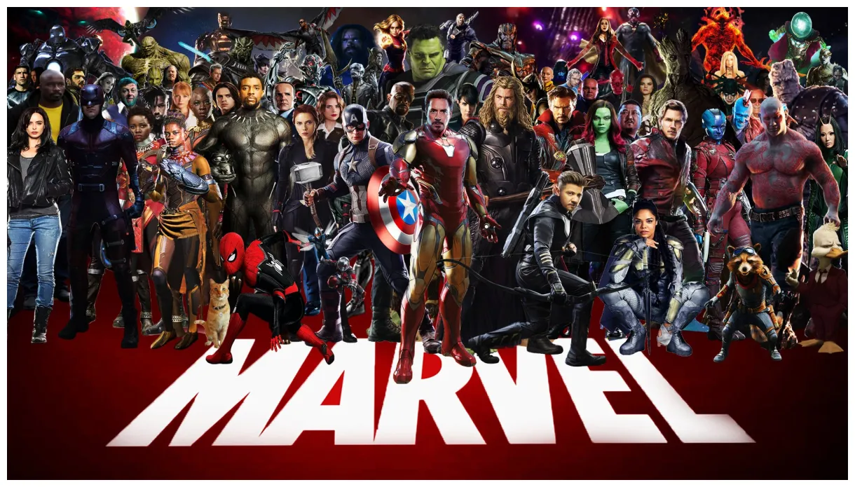 All marvel characters