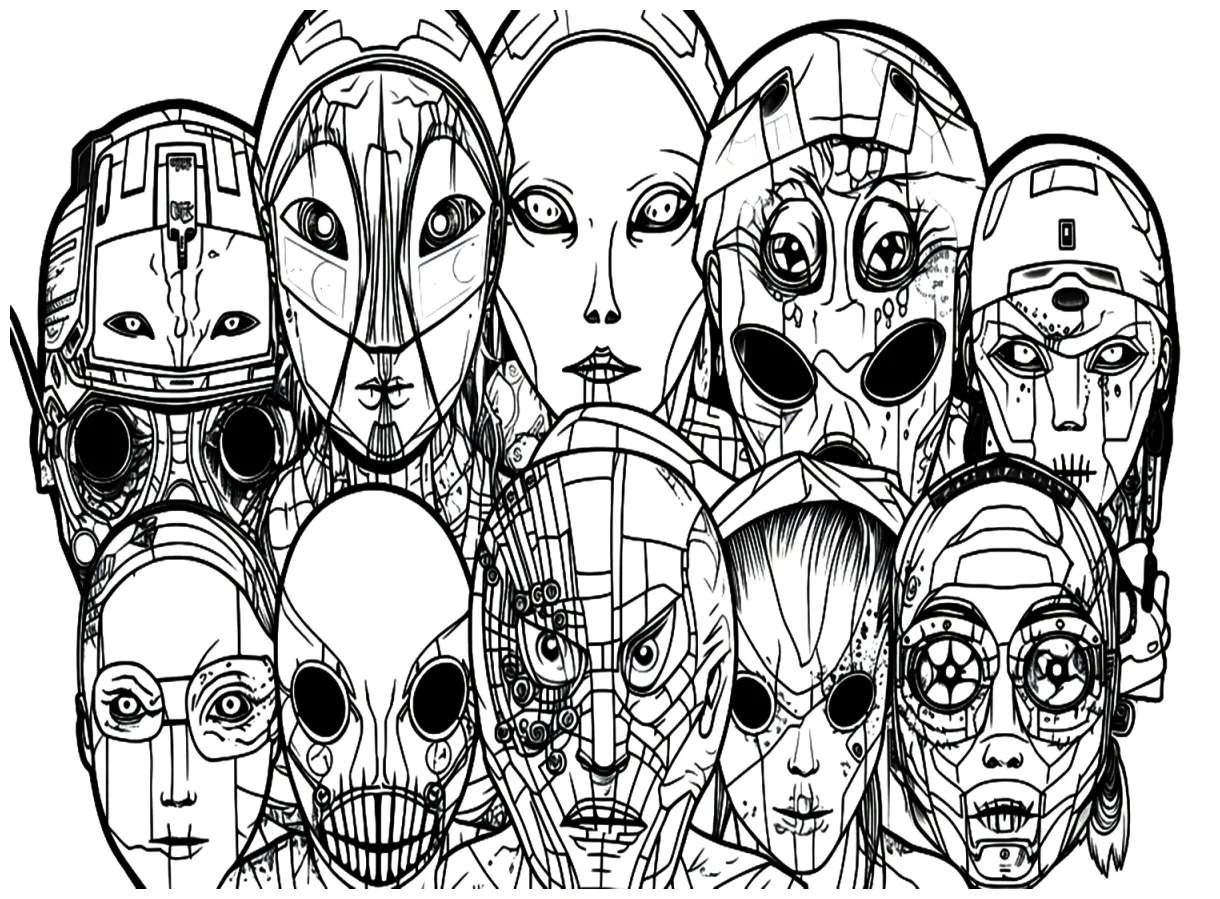 Halloween psg free printable coloring pages