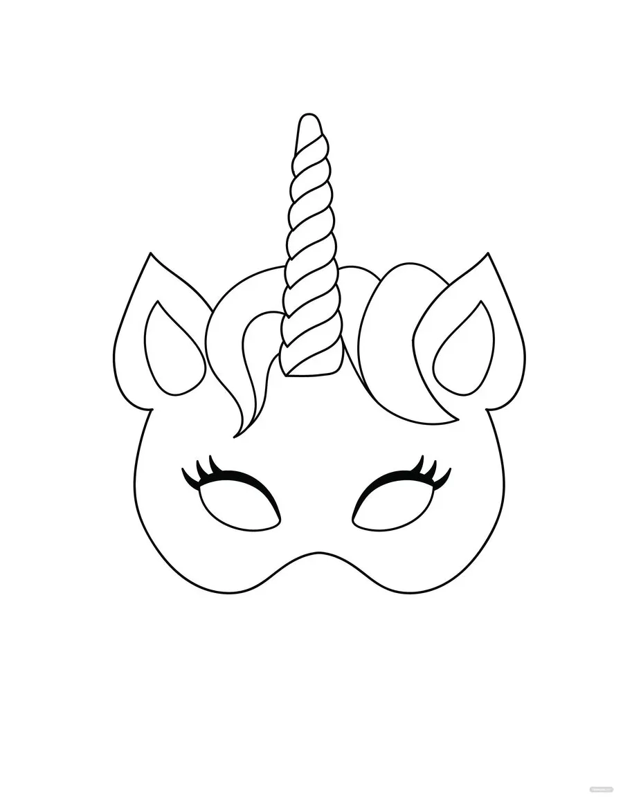 Unicorn coloring pages
