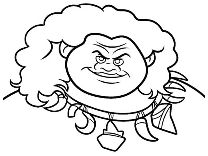 Maui Image coloring page - Download, Print or Color Online for Free