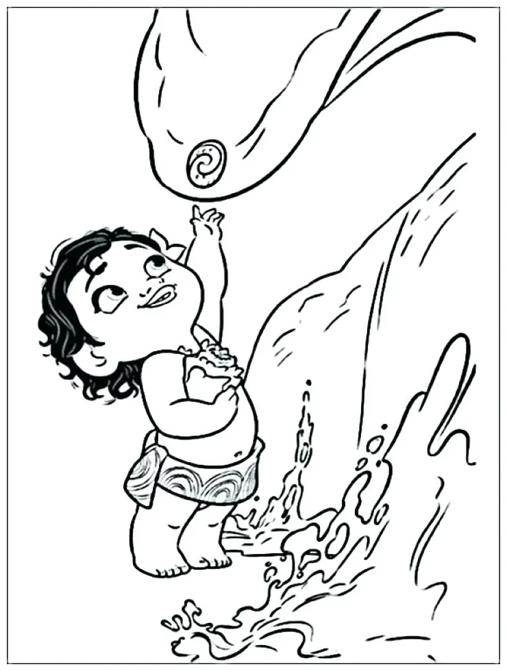 Maui Coloring Pages at GetColorings.com | Free printable colorings
